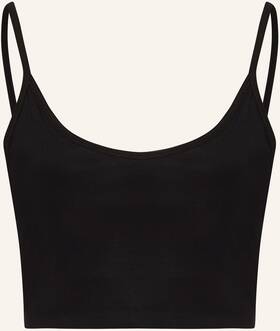 Cropped-Top The Activewear schwarz