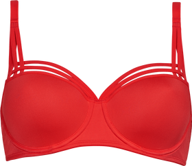 dame de paris Balconette BH | wired padded red