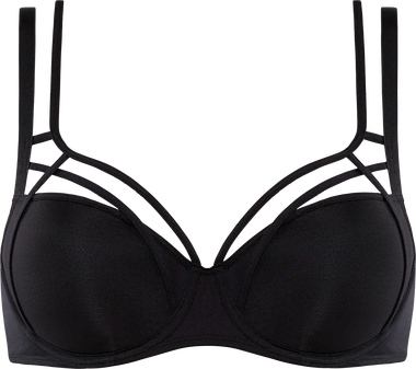 the art of love Plunge Balconette BH | wired padded black